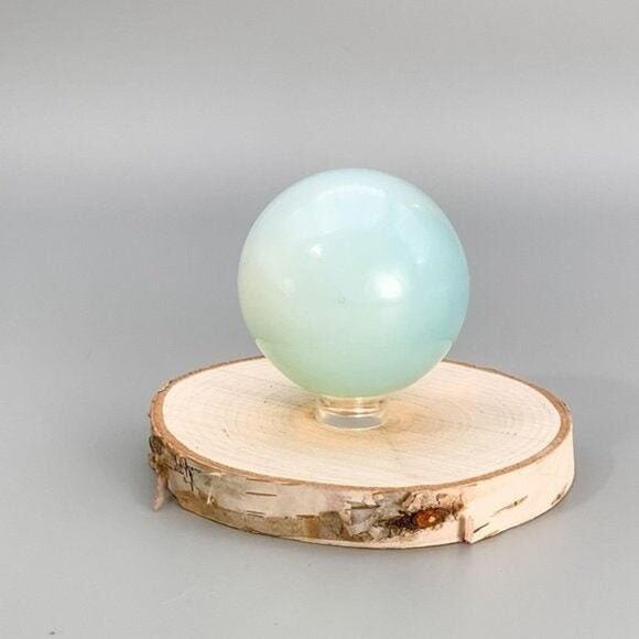 Opalite Sphere Crystal Ball Iridescent Decor Perfect Crystal Gift: 1.5 - 2 inch - Picture 3 of 8